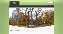 Desktop Screenshot of irvinepsychiatrist.com