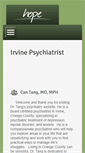 Mobile Screenshot of irvinepsychiatrist.com